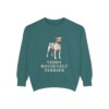 Teddy Roosevelt Terrier Sweatshirt, Blue Spruce, front view