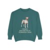 teddy-roosevelt-terrier-sweatshirt-dad-blue-spruce Teddy Roosevelt Terrier Dad Sweatshirt, Blue Spruce, front view