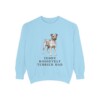 teddy-roosevelt-terrier-sweatshirt-dad-chambray Teddy Roosevelt Terrier Dad Sweatshirt, Chambray, front view