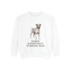 teddy-roosevelt-terrier-sweatshirt-dad-white Teddy Roosevelt Terrier Dad Sweatshirt, White, front view