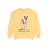 Teddy Roosevelt Terrier Mom Sweatshirt, Butter, front view