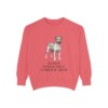 Teddy Roosevelt Terrier Mom Sweatshirt, Watermelon, front view