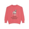 Teddy Roosevelt Terrier Sweatshirt, Watermelon, front view