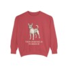 Tenterfield Terrier Sweatshirt, Crimson, front view