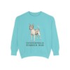 Tenterfield Terrier Dad Sweatshirt, Chalky Mint, front view