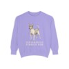 Tenterfield Terrier Dad Sweatshirt, Violet, front view