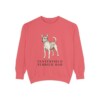 Tenterfield Terrier Dad Sweatshirt, Watermelon, front view