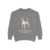 Tenterfield Terrier Sweatshirt, Grey, front view