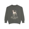 Tenterfield Terrier Humor Sweatshirt, Pepper, front view