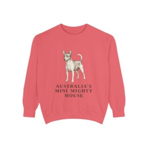 tenterfield-terrier-sweatshirt-humor-watermelon Tenterfield Terrier Humor Sweatshirt, Watermelon, front view