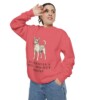 Tenterfield Terrier Humor Sweatshirt, Watermelon, person 2 context