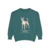 Tenterfield Terrier Latin Sweatshirt, Blue Spruce, front view