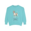 Tenterfield Terrier Latin Sweatshirt, Chalky Mint, front view