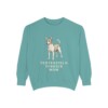 Tenterfield Terrier Mom Sweatshirt, Seafoam, front view