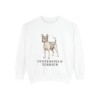 Tenterfield Terrier Sweatshirt, White, front view