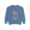 Texas Heeler Dad Sweatshirt, Blue Jean, front view
