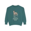 Texas Heeler Dad Sweatshirt, Blue Spruce, front view
