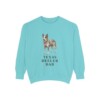 Texas Heeler Dad Sweatshirt, Chalky Mint, front view