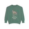Texas Heeler Dad Sweatshirt, Light Green, front view