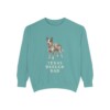 Texas Heeler Dad Sweatshirt, Seafoam, front view