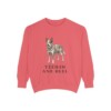 Texas Heeler Humor Sweatshirt, Watermelon, front view