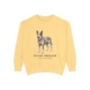 Texas Heeler Latin Sweatshirt, Butter, front view