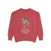 texas-heeler-sweatshirt-mom-crimson Texas Heeler Mom Sweatshirt, Crimson, front view