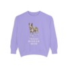 texas-heeler-sweatshirt-mom-violet Texas Heeler Mom Sweatshirt, Violet, front view