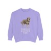 Tibetan Mastiff Dad Sweatshirt, Violet, front view