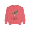 Tibetan Mastiff Humor Sweatshirt, Watermelon, front view