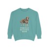Tibetan Mastiff Mom Sweatshirt, Seafoam, front view