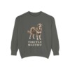 Tibetan Mastiff Sweatshirt, Pepper, front view