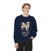 tibetan-spaniel-sweatshirt-dad-true-navy-person-1-front Tibetan Spaniel Dad Sweatshirt, True Navy, person 1 front