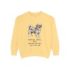 Tibetan Spaniel Humor Sweatshirt, Butter, front view