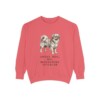 Tibetan Spaniel Humor Sweatshirt, Watermelon, front view