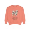 Tibetan Spaniel Mom Sweatshirt, Terracotta, front view