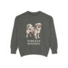 Tibetan Spaniel Sweatshirt, Pepper, front view