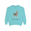 Toy Fox Terrier Latin Sweatshirt, Chalky Mint, front view