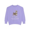 Toy Fox Terrier Latin Sweatshirt, Violet, front view