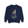 toy-fox-terrier-sweatshirt-mom-true-navy Toy Fox Terrier Mom Sweatshirt, True Navy, front view