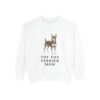 toy-fox-terrier-sweatshirt-mom-white Toy Fox Terrier Mom Sweatshirt, White, front view