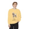 Toy Poodle Sweatshirt, Butter, person 1 front