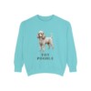 Toy Poodle Sweatshirt, Chalky Mint, front view
