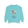 Toy Poodle Dad Sweatshirt, Chalky Mint, front view