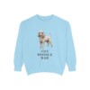 Toy Poodle Dad Sweatshirt, Chambray, front view