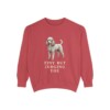 Toy Poodle Humor Sweatshirt, Crimson, front view