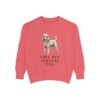 Toy Poodle Humor Sweatshirt, Watermelon, front view