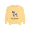 Toy Poodle Latin Sweatshirt, Butter, front view