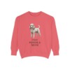 Toy Poodle Mom Sweatshirt, Watermelon, front view