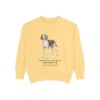 Treeing Walker Coonhound Latin Sweatshirt, Butter, front view